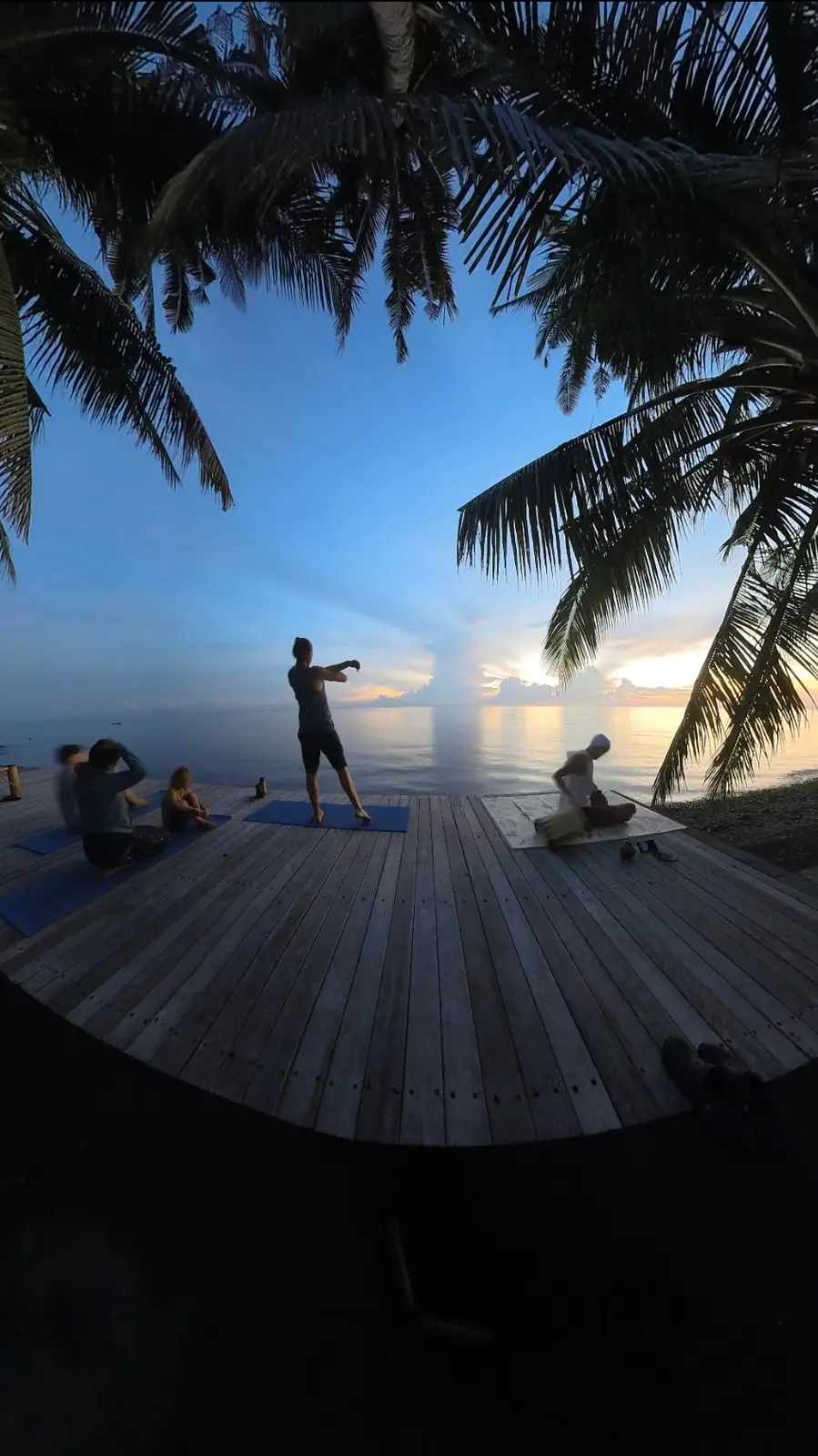 Jóga a dechová příprava u moře na Bali