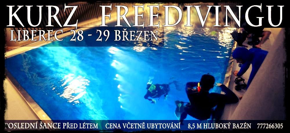 FREEDIVE Kurz Level 1 - LIBEREC - poslední před létem