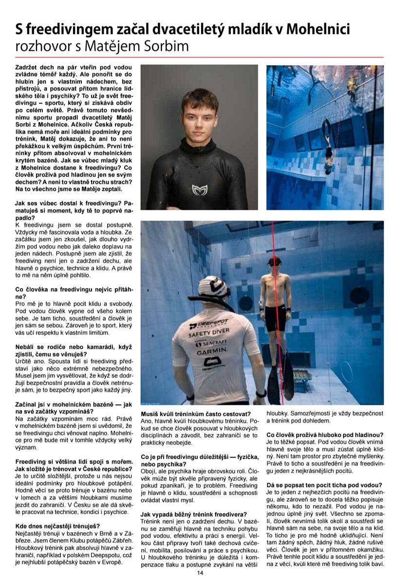 Rozhovor s Matějem - to je teprve začátek