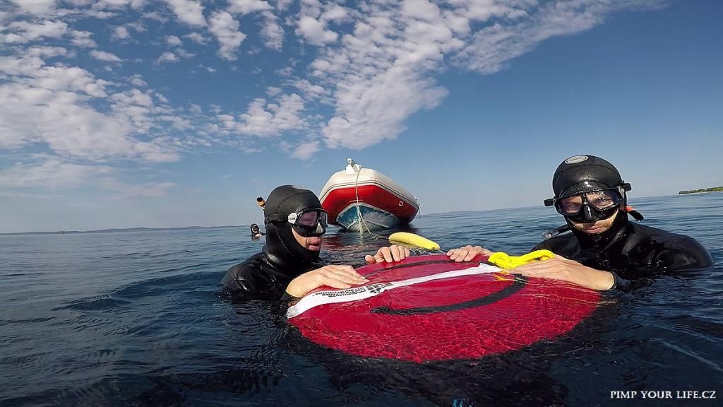 Vir - Level 1 freediver - mise skončena (veleúspěšně)