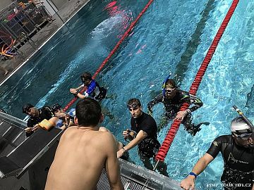 Freediving kurz v bazénu v Olomouci: FII level 1