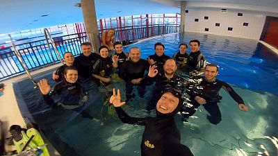 Freediving kurz v bazénu v Liberci: Fii level 1  (8,5 m)