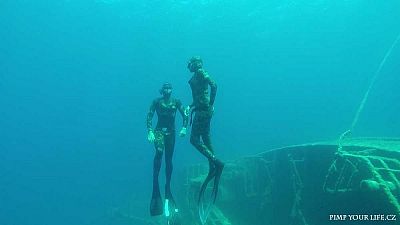 Freediving trénink v Chorvatsku: skills session a malá soutěž