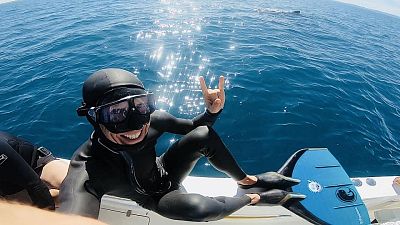 Freediving v Mexiku: cenotes a velryby